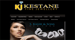 Desktop Screenshot of kestanejewellery.com